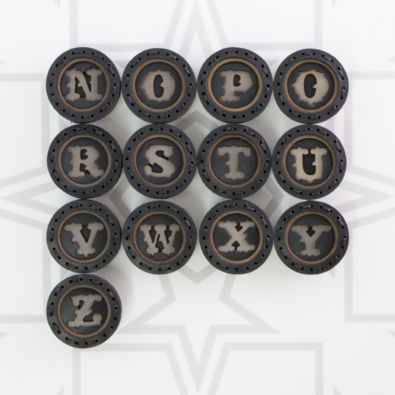 イニシャルバッジ (N〜Z)