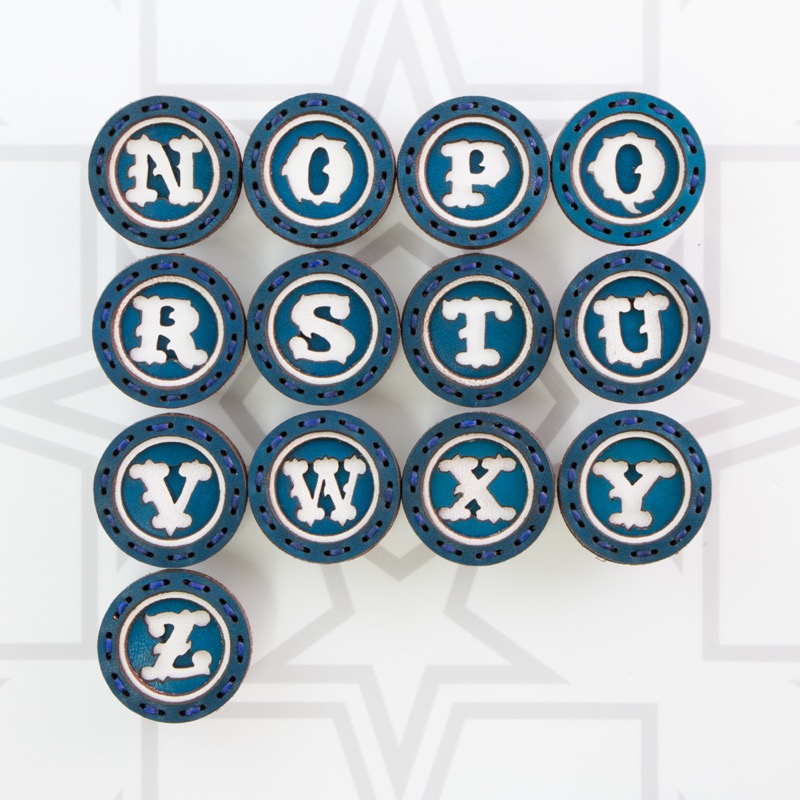 イニシャルバッジ (N〜Z)