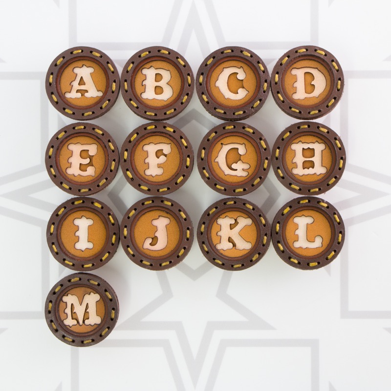 イニシャルバッジ (A〜M)