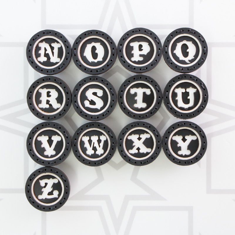 イニシャルバッジ (N〜Z)