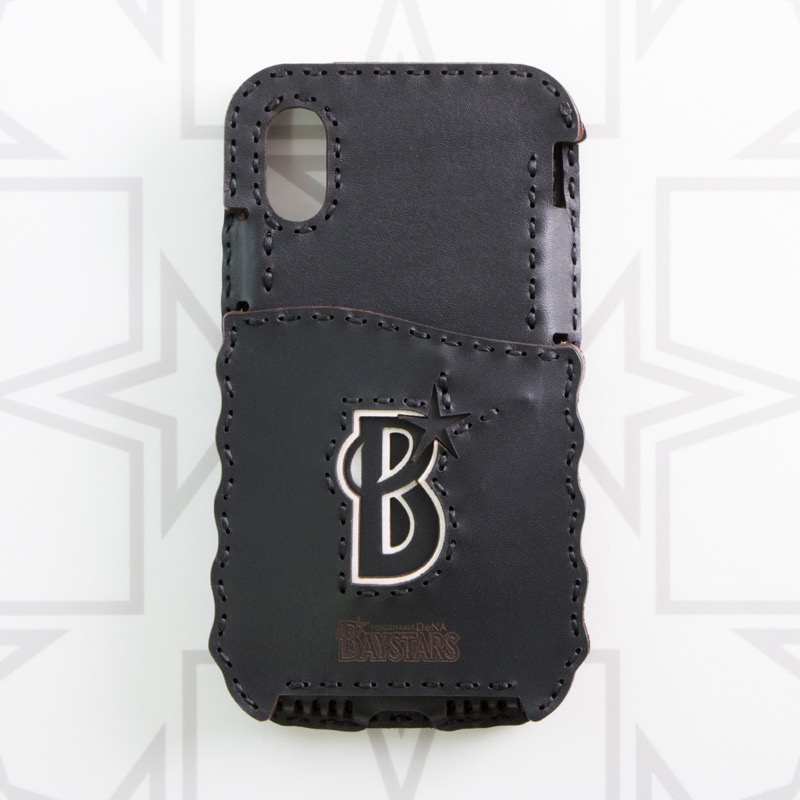 横浜DeNAベイスターズ  Bロゴ iPhoneX/XSケース (Pocket Type)