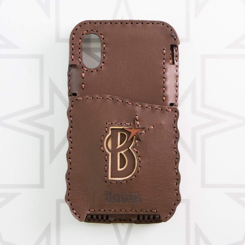 横浜DeNAベイスターズ  Bロゴ iPhoneX/XSケース (Pocket Type)