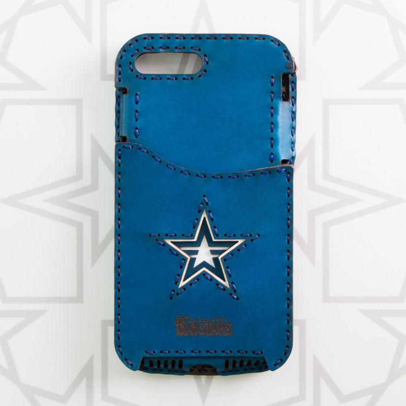 浜DeNAベイスターズスターロゴiPhone6Plus/7Plus/8PlusPocketType