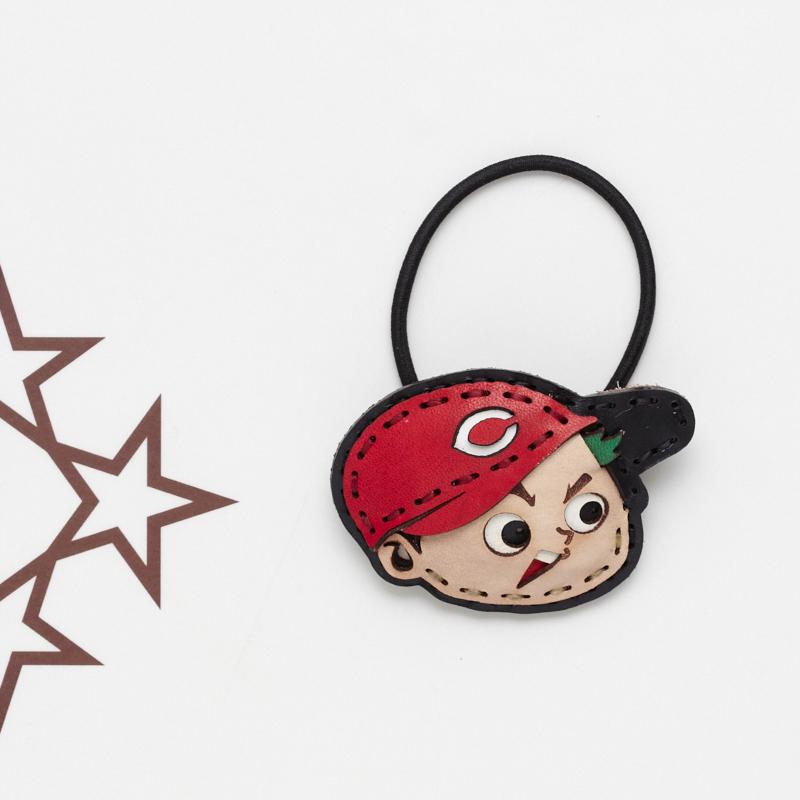 カープ坊や横顔　ヘアーバンド