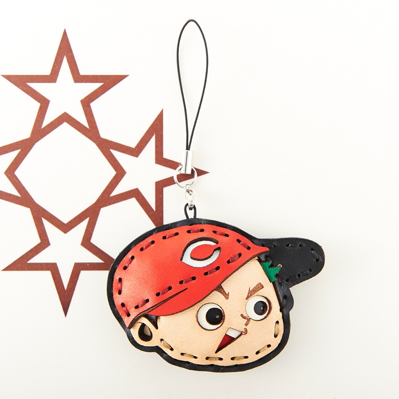 カープ坊や(横顔) ストラップ