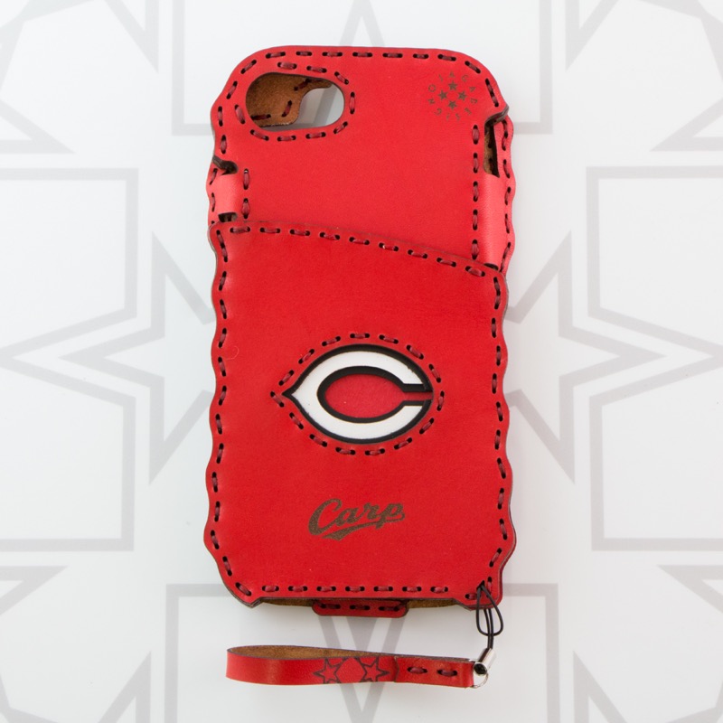 広島東洋カープ イニシャルロゴ iPhoneSE2/8/7/6s/6ケース