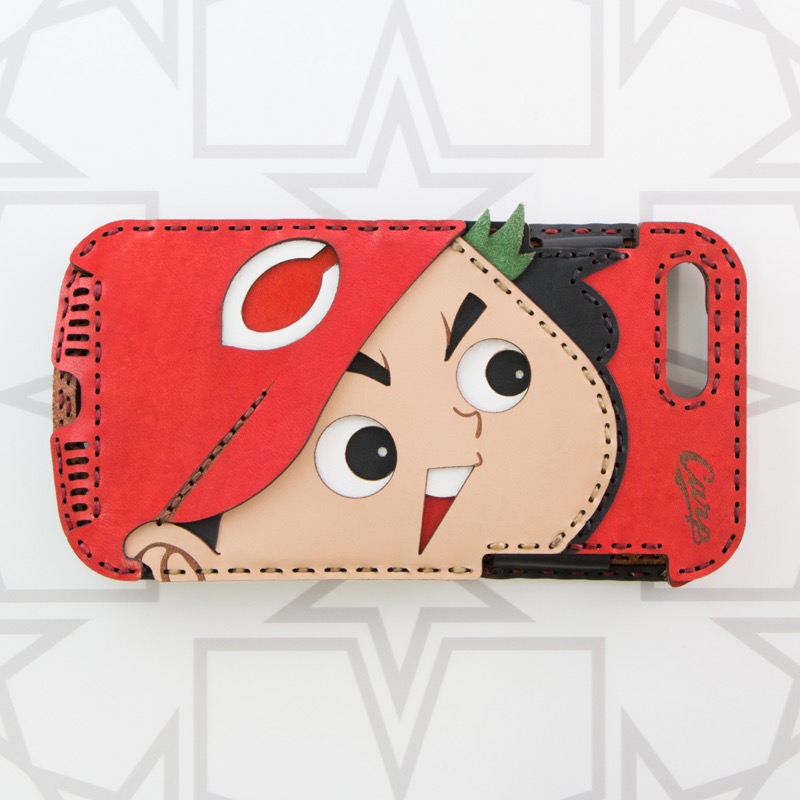 カープ坊や 横顔 iPhone6Plus/7Plus/8Plusケース