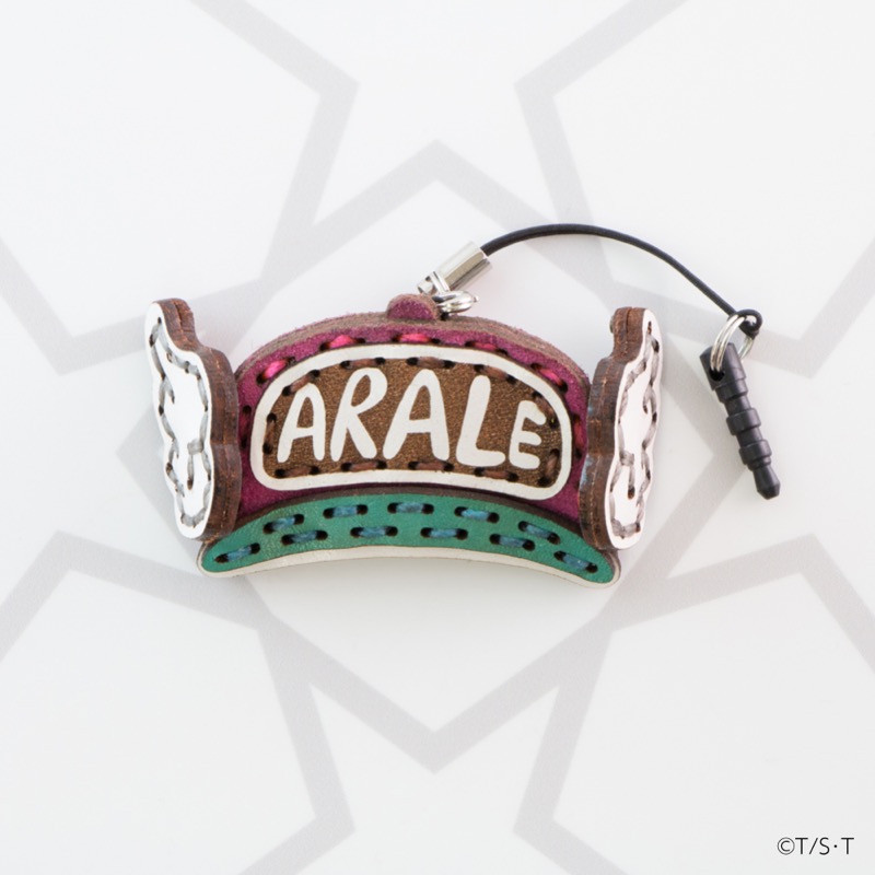 アラレちゃん 帽子ストラップ