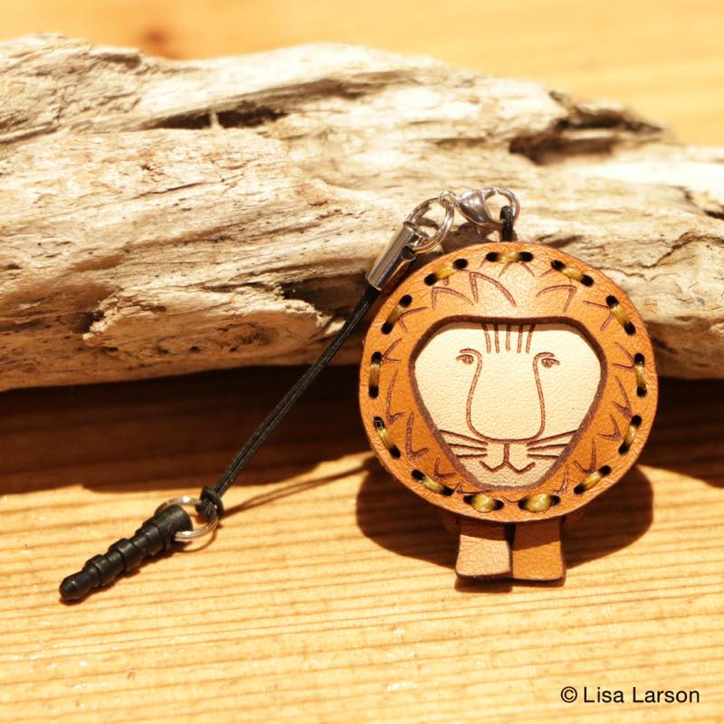 リサ・ラーソン ライオンストラップ