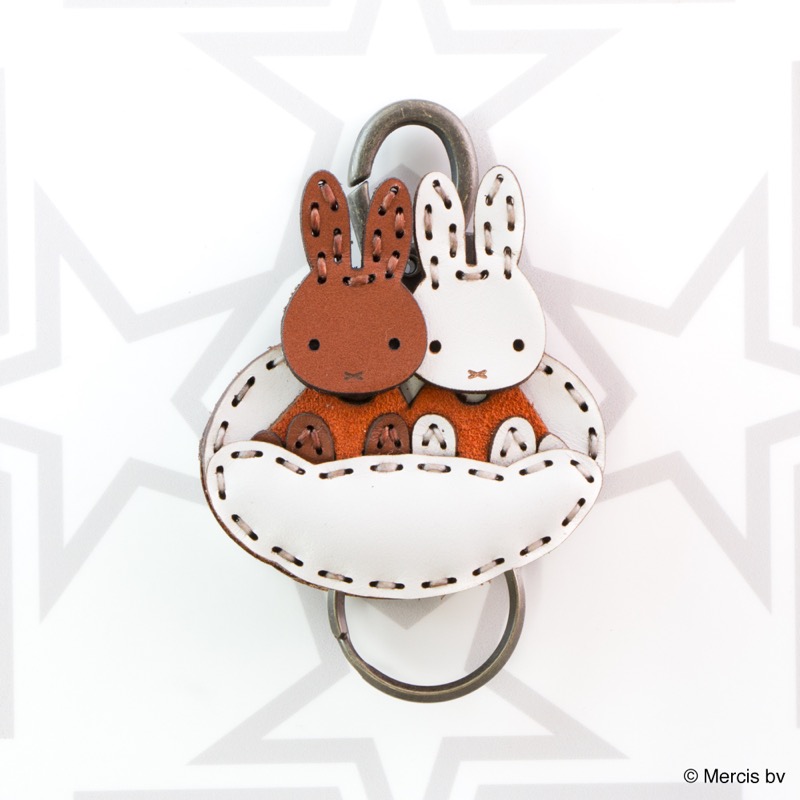 ミッフィーとメラニー キーホルダー