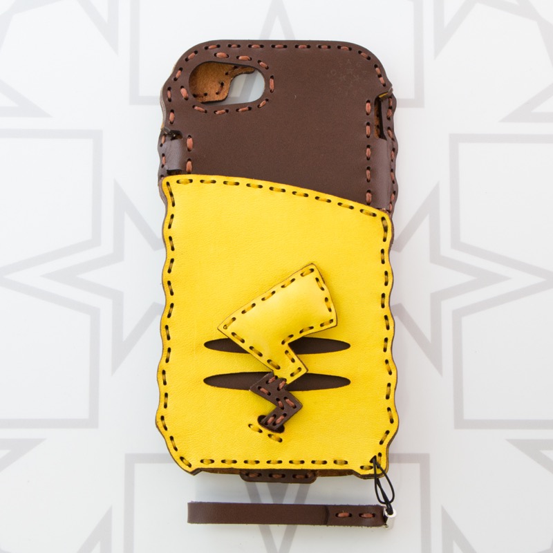 ピカチュウ シッポiPhoneSE2/8/7/6s/6ケース