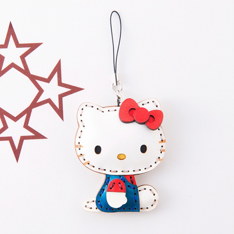 ハローキティ フェイスストラップ (サイド)