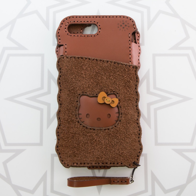 ハローキティ フェイスiPhone6Plus/7Plus/8Plusケース